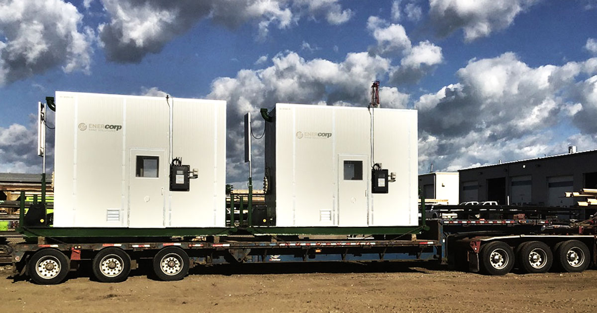 EnerCorp dual cyclone units 